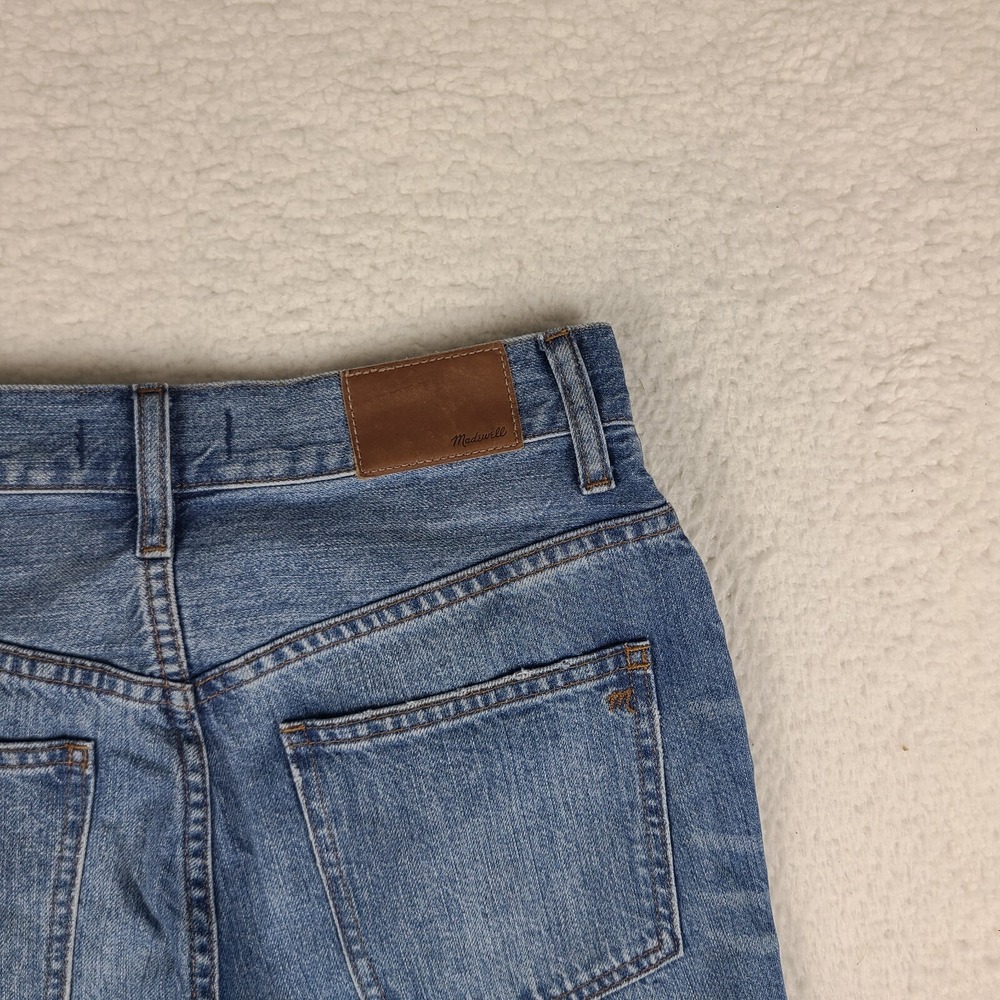 Madewell Jeans Womens 27 Blue Rigid Skinny Distress Medium Wash Denim * - Picture 11 of 15